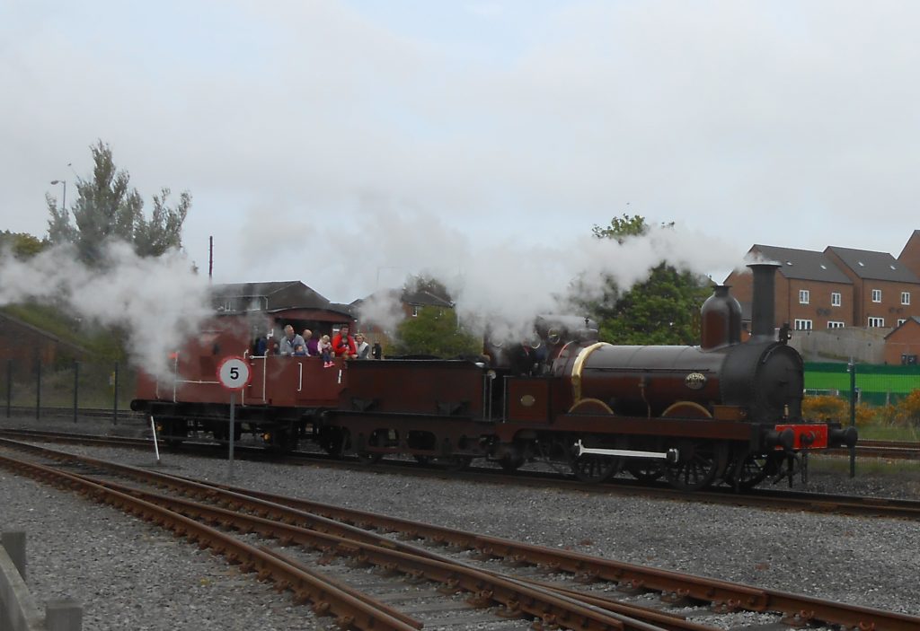 FR 20 heads another busy demonstration train