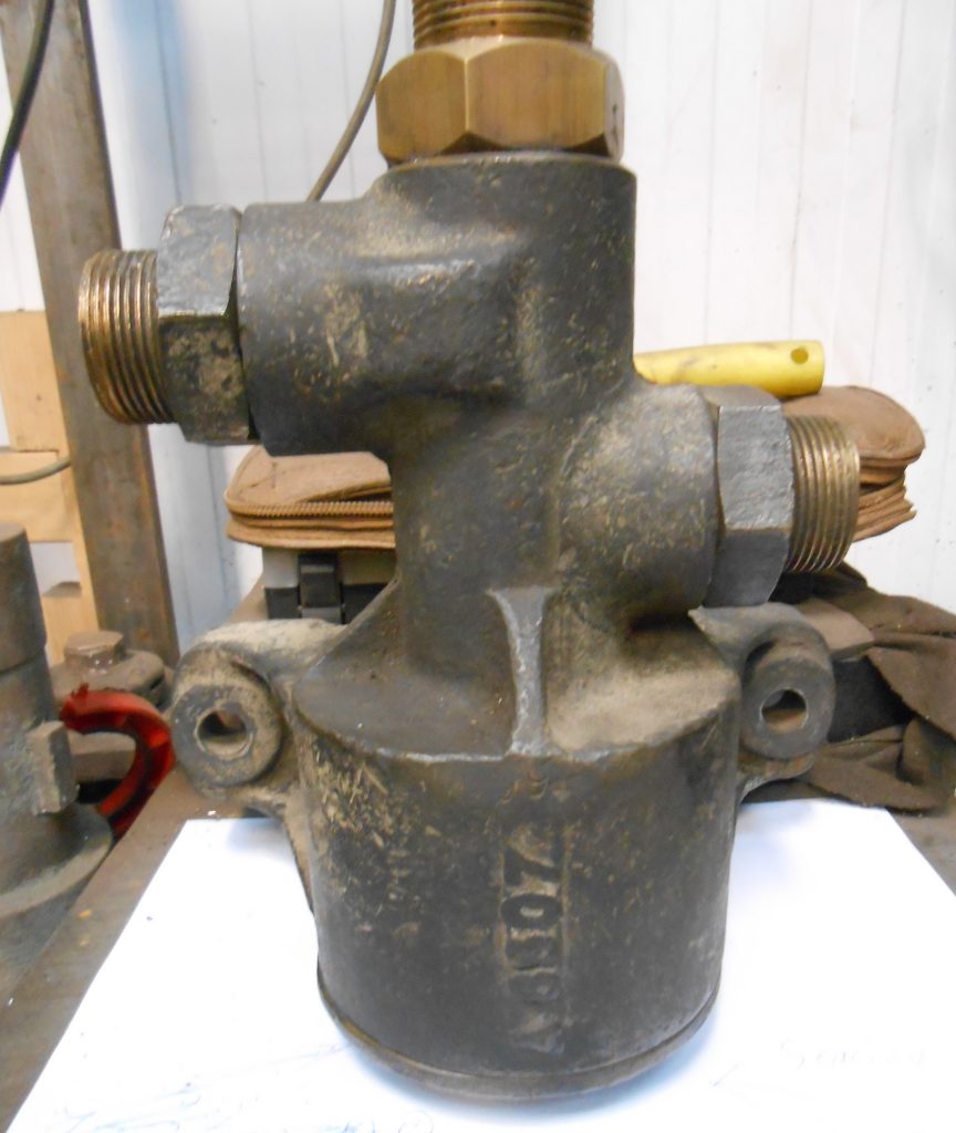 Vacuum retaining valve for Wootton Hall