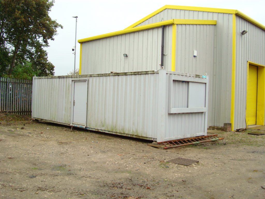 The mess room in its new home