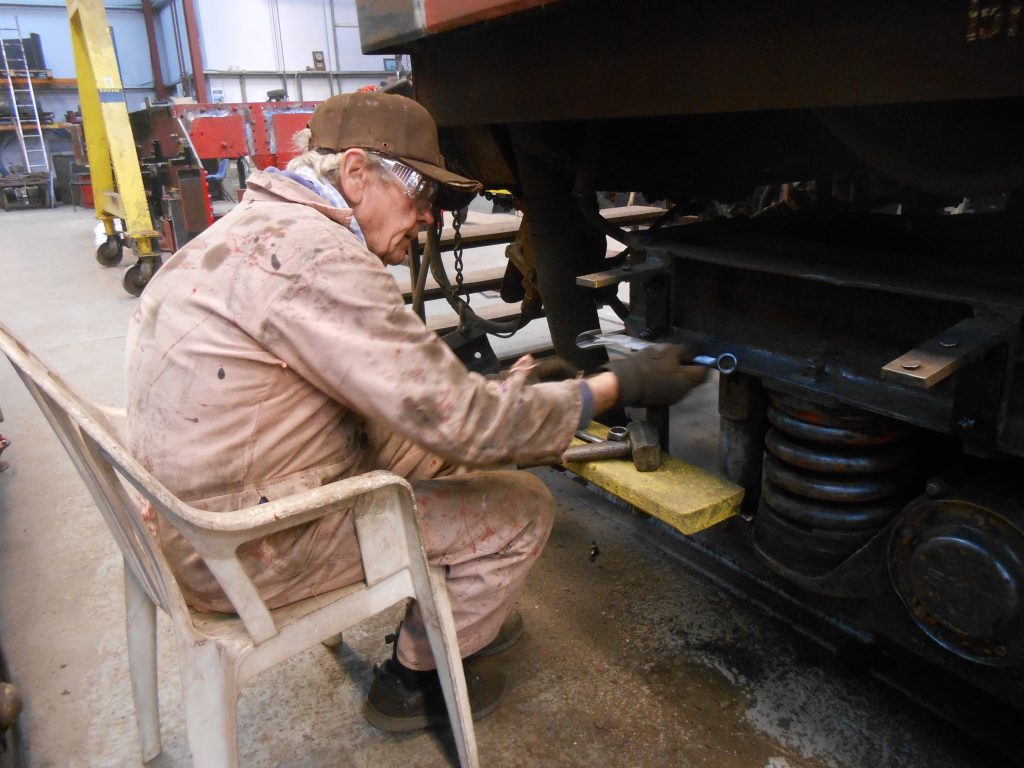 Fred removing a redundant foot step on the TPO