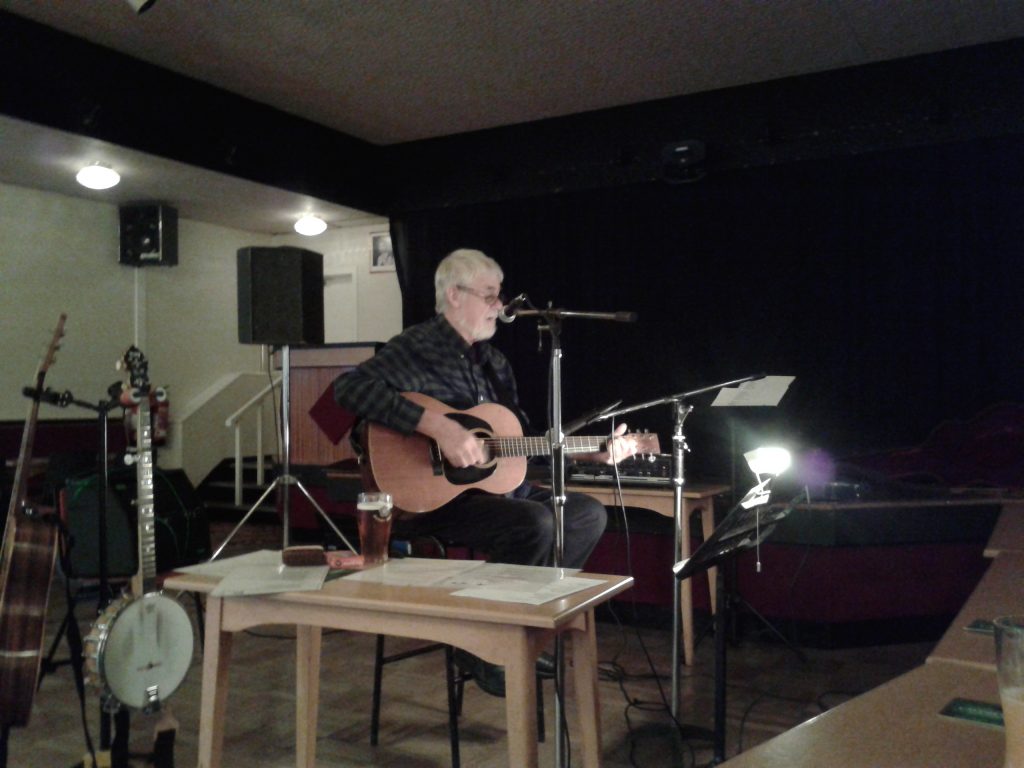 Ron Flanagan at Longridge Folk Club