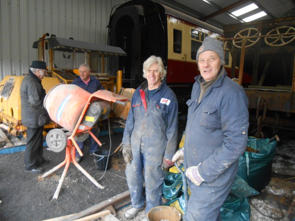 Concreting in full swing