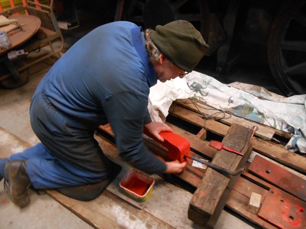 Adrian working on Caliban's motion