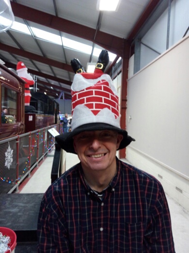 The latest in Christmas hats!