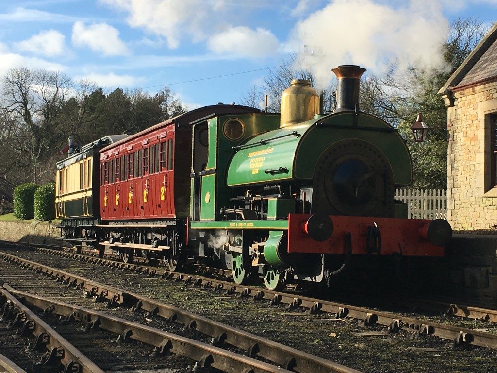 The North London Railway coach being commissioned for service at Beamish on Friday, 2nd February.