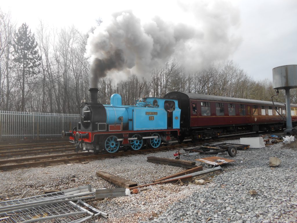 Gothenburg departing with the first train on Saturday, 24th March