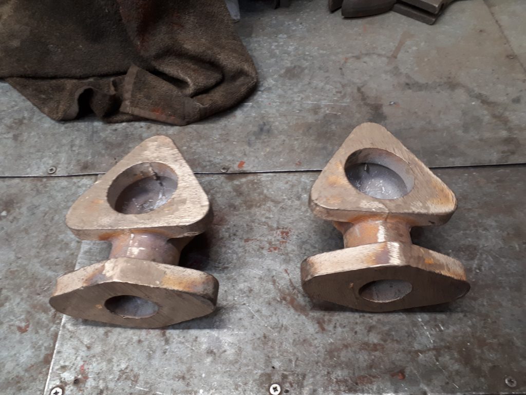 The new snifting valve castings for Wootton Hall