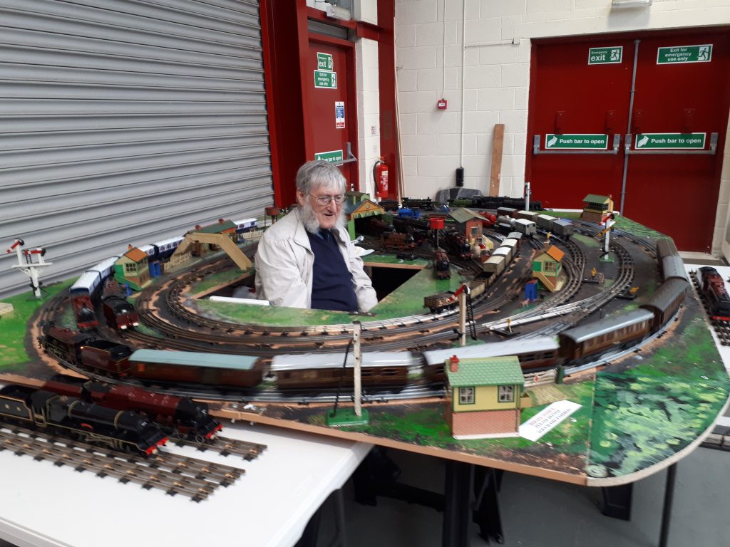 Alan in 3 rail heaven