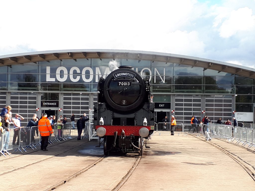 70013 at Locomotion, Shildon