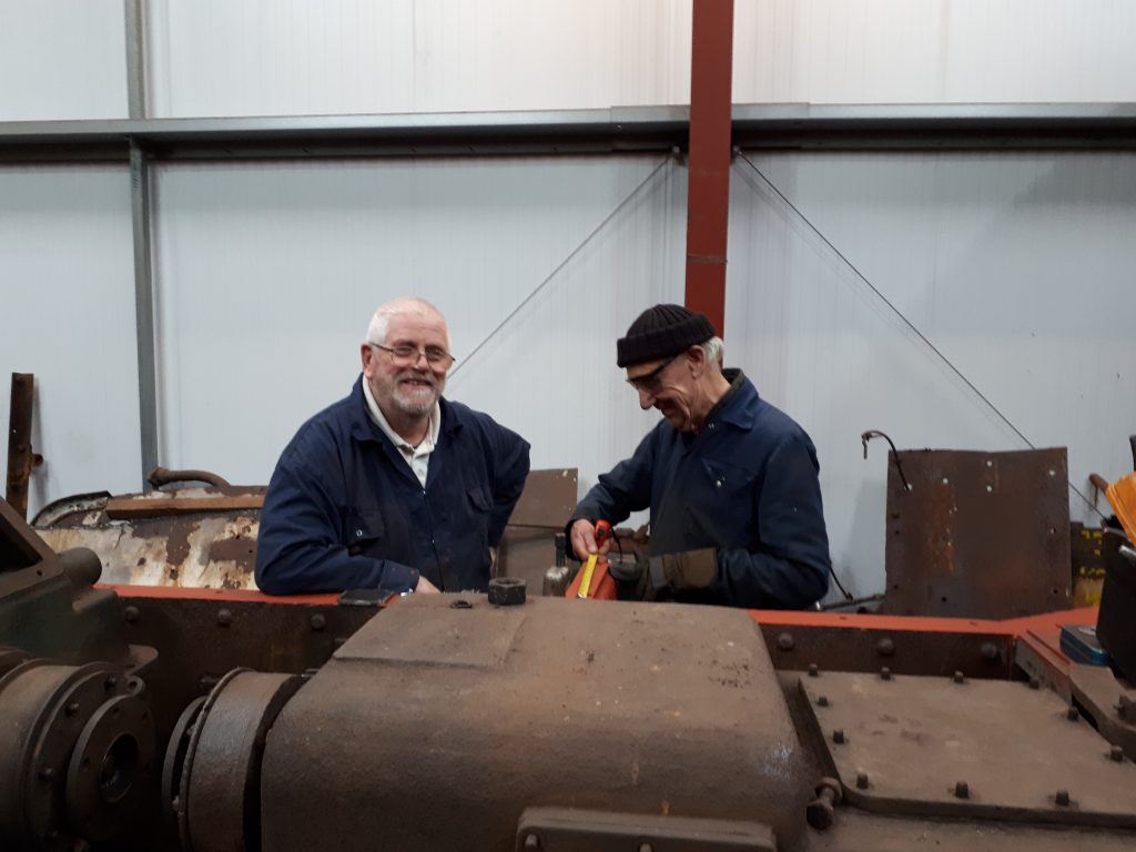 Alan Ogden and Howard with Fluff