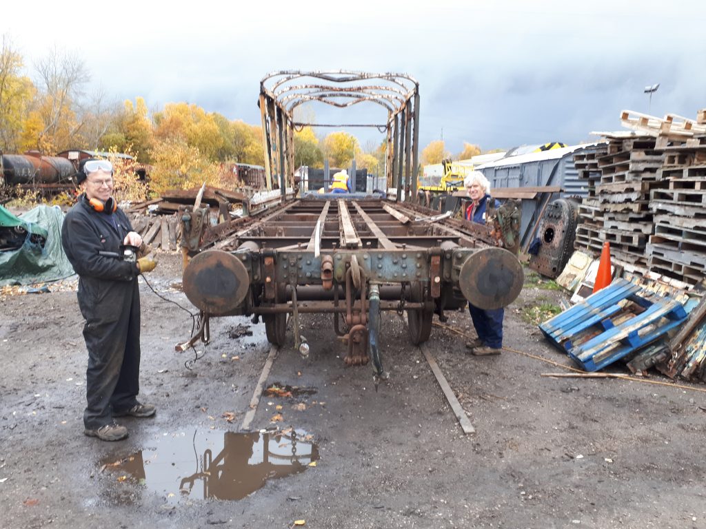 John Dixon and Ed continue the demolition of the PMV