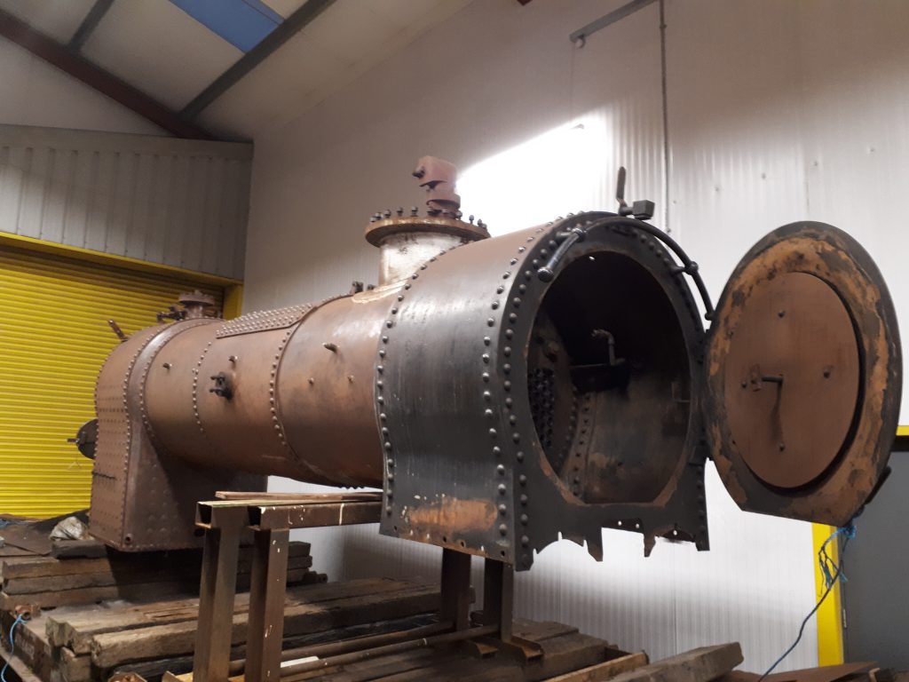 FR 20's boiler now re-positioned