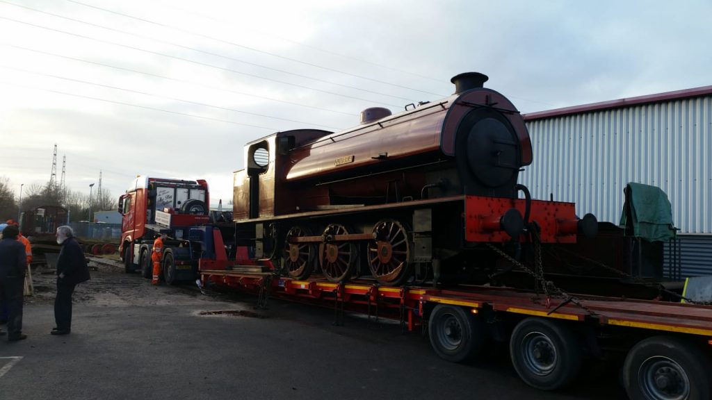 Cumbria arrives back at Preston