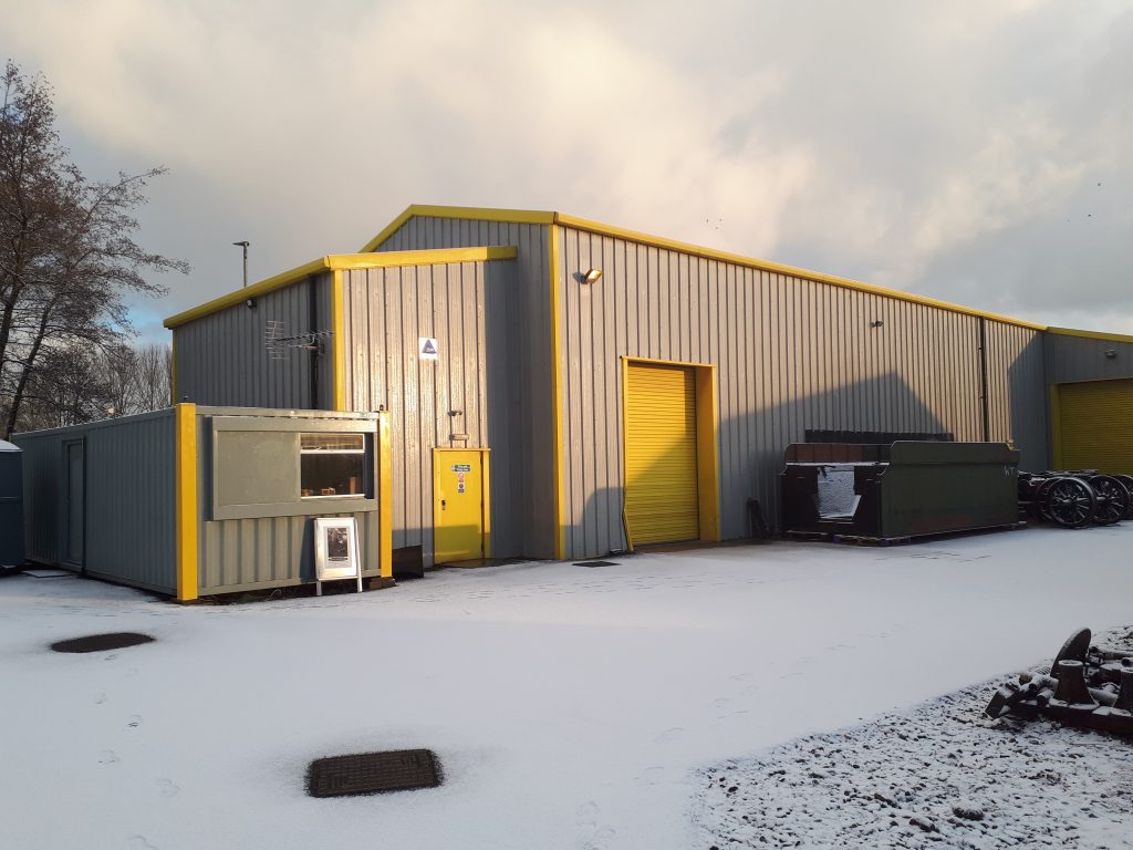 A wintery scene at Prestson