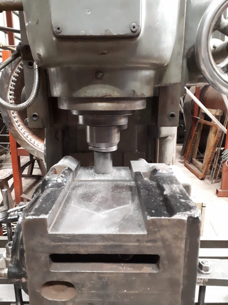 The axlebox keep being milled