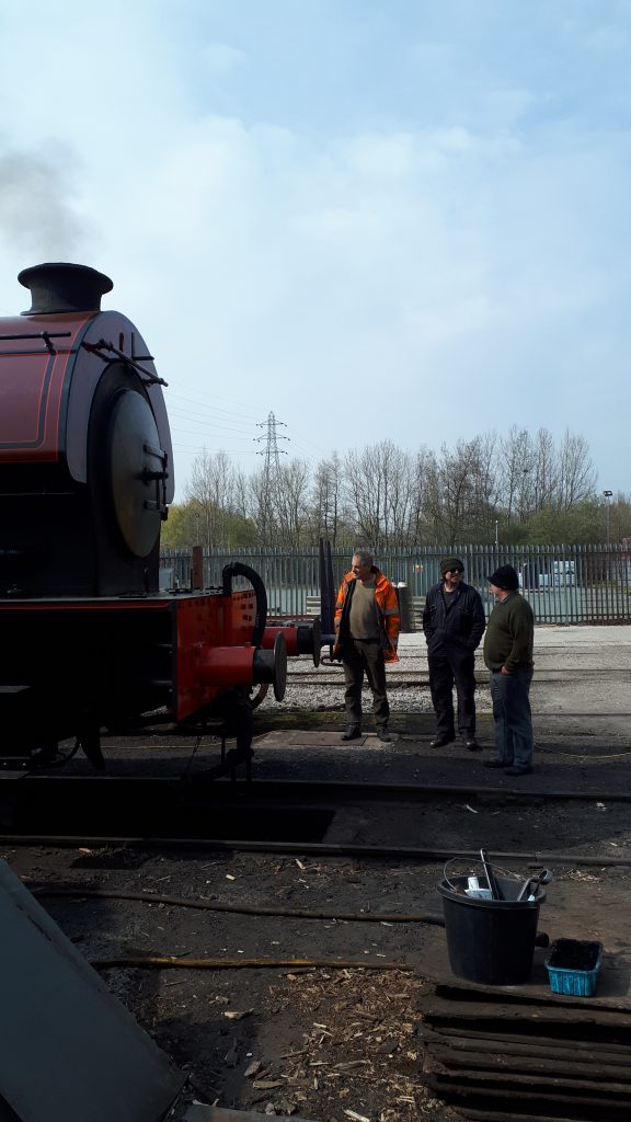 Cumbria back in steam with members Keith, Ade and Dave Starkie