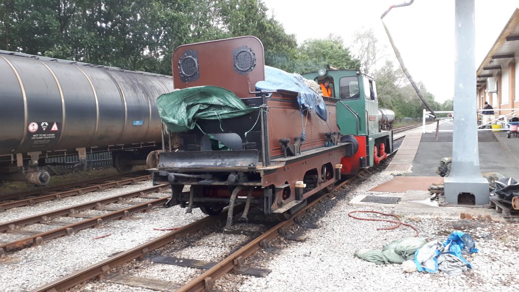 FR 20's tender being shunted around to the FRT shed