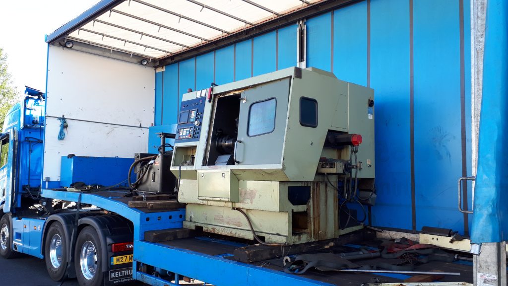 The 'new' CNC machine arrives