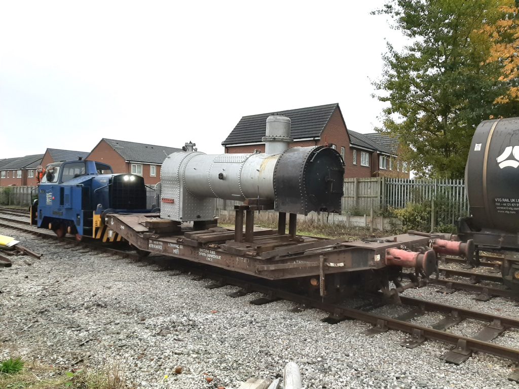 FR 20's boiler being moved to the west of the site