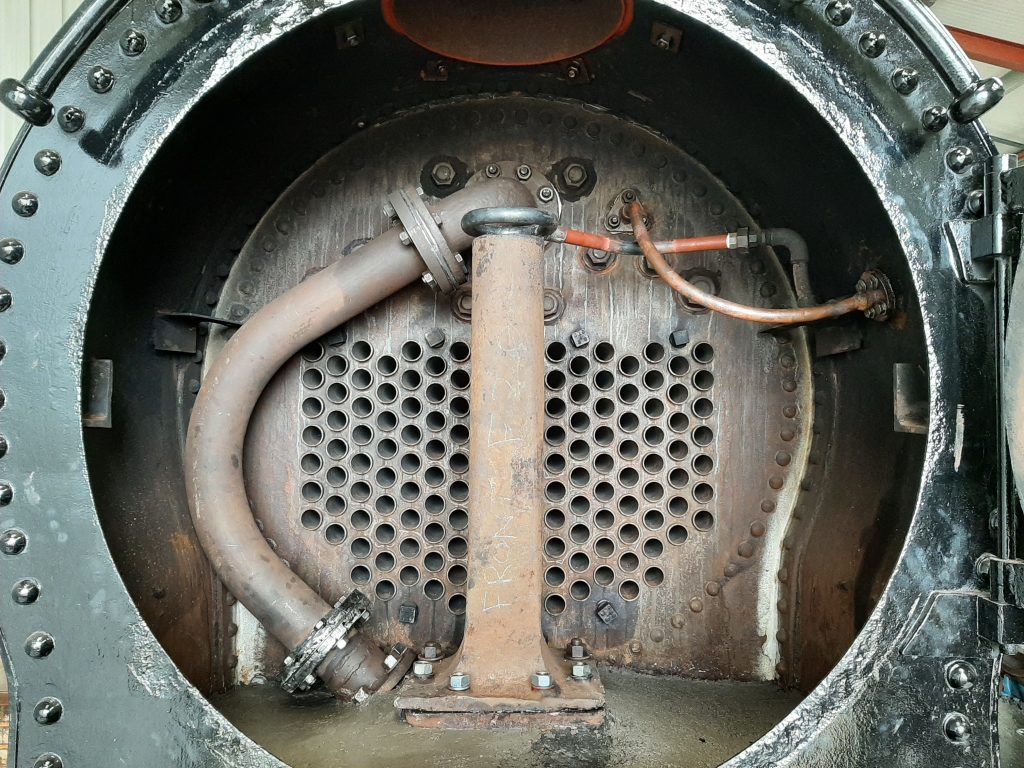 The completed smokebox