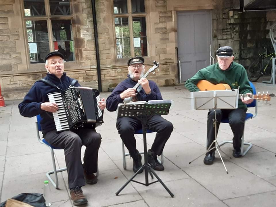 Live Steam in action on Platform 3 at Lancaster 03.11.21