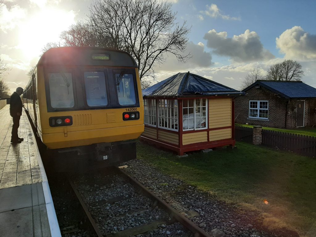 Vickers Gun Range Signal Box at Scruton