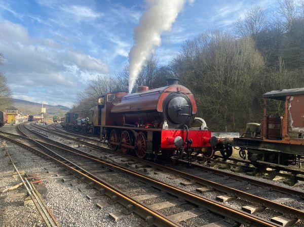 Cumbria showing its safety valves lifting last Wednesday - with thanks to Embsay's facebook page