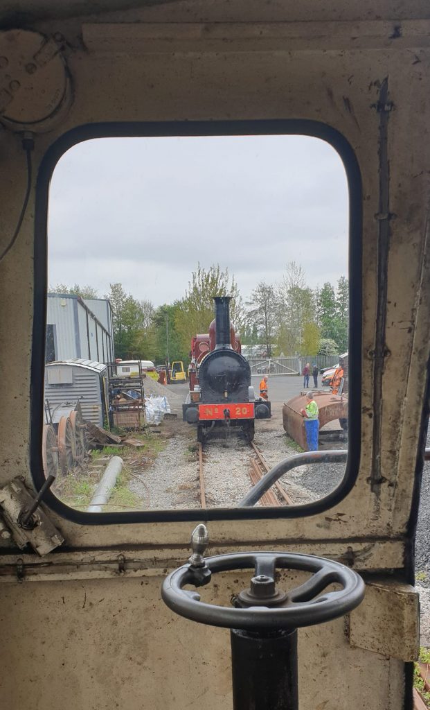 FR 20 viewed from the cab of shunter Stanlow