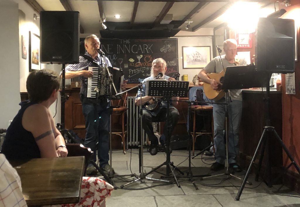 Live Steam in action at the Engine Inn, Cark-in-Cartmel on Friday, 22nd July 2022