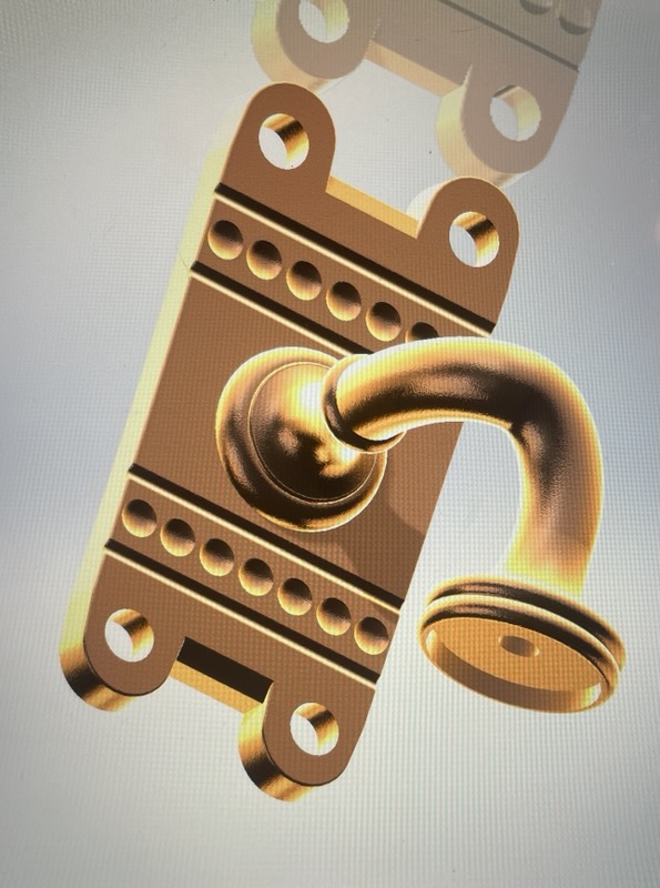 Image of door handle fitting