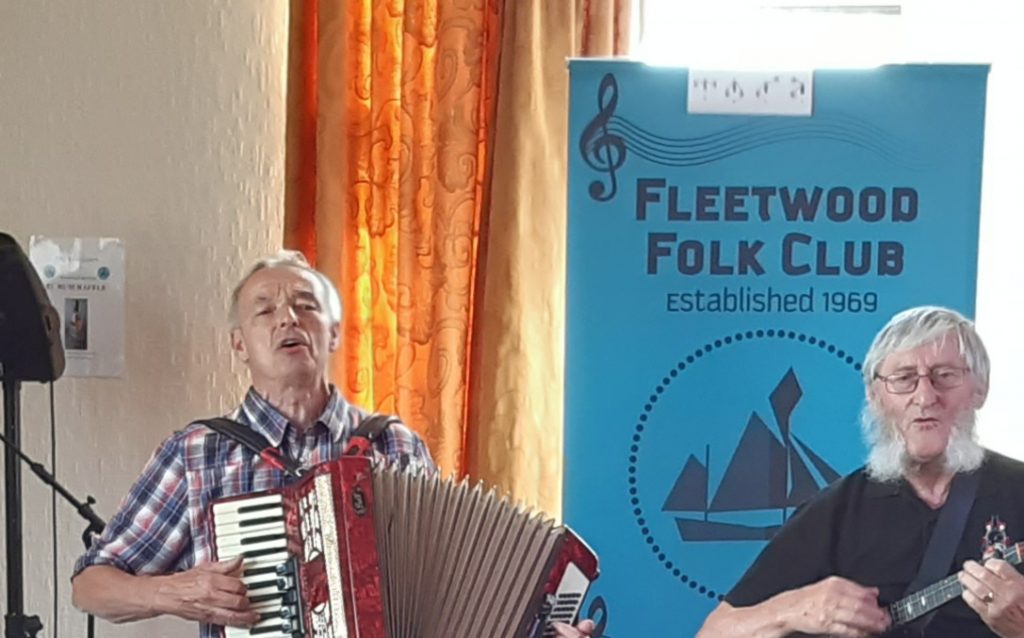 Tim and Alan in full voice at Fleetwood