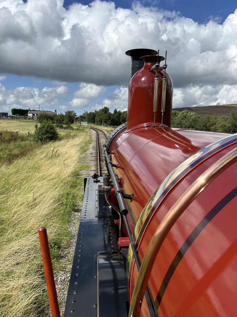 FR 20's test run approaching Whistle Inn Halt