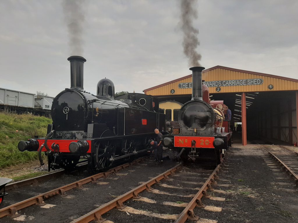 FR 20 on shed alongside the L&NWR Coal Tank