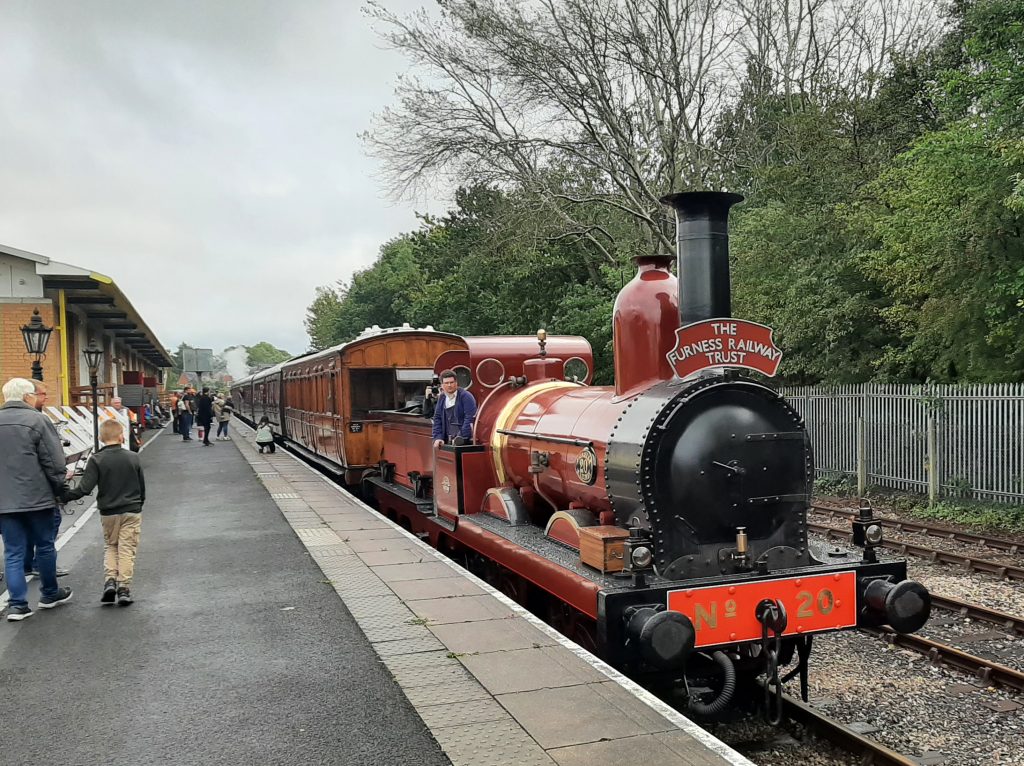 FR 20 and rayal saloon arrive at Preston Riverside on Sunday afternoon