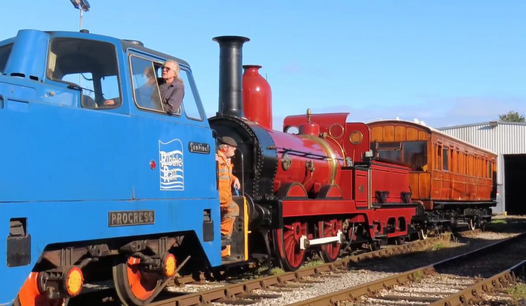 FR20 and GER5 head off to the FRT shed for winter