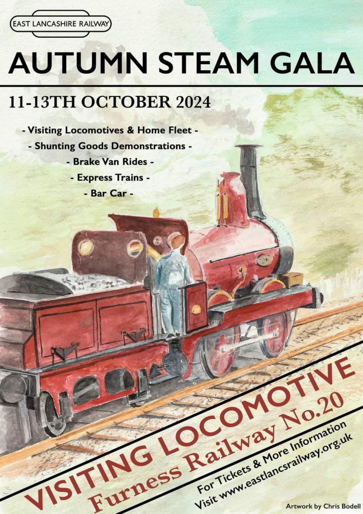 The ELR poster for FR 20's visit in October