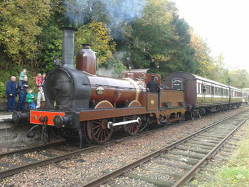 FR20 at Birkhill on the Bo'ness and Kinneil Railway