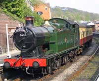 5643 is back at Llangollen