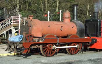 Now ready for the boiler to be lifted
