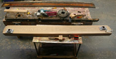 One of the new headstocks being prepared in the Appleby workshop