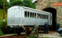 The North London coach under restoration